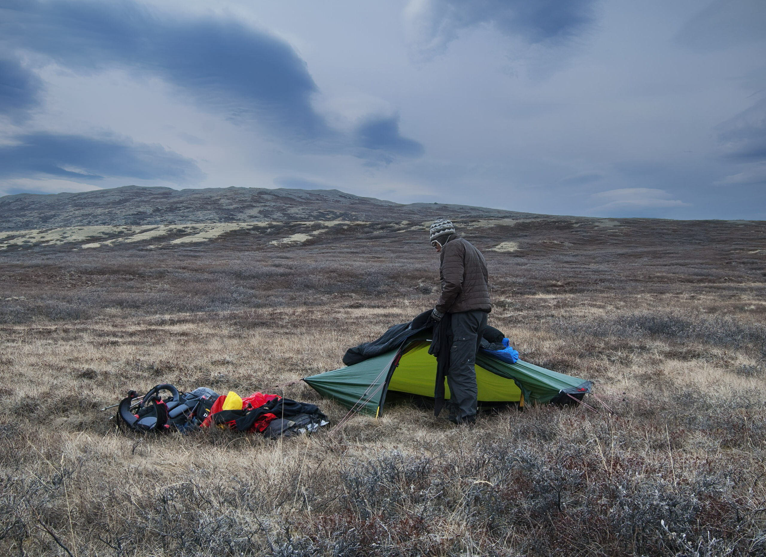 Campsite on Greenland